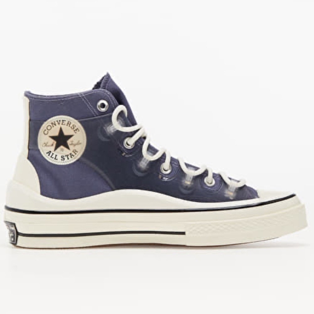 CONVERSE | Chuck Taylor 70 Utility Obsidian Egret Blue High Top Sneakers, 7
